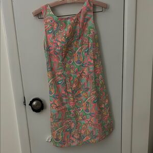 Lilly Pulitzer Pink Green Mini Dress 👗 size 0